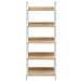 Scaffale Libri 5 Ripiani Rovere 60x27,6x158,5 Legno Multistrato - Foto miniatura 3