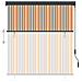 Tenda A Rullo Per Esterni 140x250 Cm Giallo E Blu - Foto miniatura 3