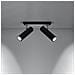 Luce Led, Nero, 18 X 30 X 20 - Foto miniatura 15