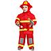 Costume Piccolo Pompiere 19/24 Mesi Prima Infanzia Vestito Carnevale - Foto miniatura 1
