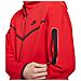 Felpa Da Uomo Con Cappuccio E Full Zip Tech Fleece Rossa Taglia Xxl Codice Cu4489-657 - Foto miniatura 4