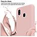 Catena Di Telefoni Cellulari Compatibile Con Samsung Galaxy A40 In Liquid Rosa - Coperchio Di Protezione In Silicone Con Cordino Regolabile In Lunghezza - Foto miniatura 2