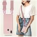 Catena Di Telefoni Cellulari Compatibile Con Samsung Galaxy A40 In Liquid Rosa - Coperchio Di Protezione In Silicone Con Cordino Regolabile In Lunghezza - Foto miniatura 6