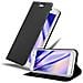 Custodia Compatibile Con Samsung Galaxy Note 5 In Classy Nero - Coperchio Protettiva Con Chiusura Magnetica, Funzione Stand E Tasca Per Le Carte - Foto miniatura 1