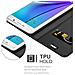 Custodia Compatibile Con Samsung Galaxy Note 5 In Classy Nero - Coperchio Protettiva Con Chiusura Magnetica, Funzione Stand E Tasca Per Le Carte - Foto miniatura 5