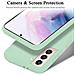 Custodia Compatibile Con Samsung Galaxy S21 Plus In Liquid Verde Chiaro - Coperchio Protettivo In Silicone Tpu Flessibile - Foto miniatura 5