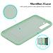 Custodia Compatibile Con Samsung Galaxy S21 Plus In Liquid Verde Chiaro - Coperchio Protettivo In Silicone Tpu Flessibile - Foto miniatura 6