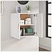 Armadietto a Muro Bianco 60x30x60 cm in Legno Multistrato - Foto miniatura 3