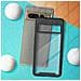 Cover Google Pixel 7 Pro Retro Plexiglass Fronte Polimero Bordo Nero - Foto miniatura 4