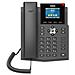 X3sw Telefono Ip Nero 4 Linee Lcd Wi-fi - Foto miniatura 1