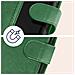 Custodia Per Xiaomi 13t E 13t Pro Copertina Portacarte Funzione Supporto Verde - Foto miniatura 2