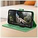 Custodia Per Xiaomi 13t E 13t Pro Copertina Portacarte Funzione Supporto Verde - Foto miniatura 3