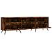 Mobile Porta Tv Rovere Fumo 150x30x44,5 Cm In Legno Multistrato - Foto miniatura 6