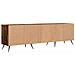 Mobile Porta Tv Rovere Fumo 150x30x44,5 Cm In Legno Multistrato - Foto miniatura 8