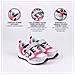 Scarpe Sportive Per Bambini Grigio Rosa 26 - Foto miniatura 5