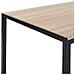 Tavolo Da Pranzo Newfield Marrone Chiaro 120 Cm 80 Cm - Foto miniatura 3