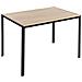 Tavolo Da Pranzo Newfield Marrone Chiaro 120 Cm 80 Cm - Foto miniatura 6