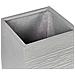 Vaso Da Fiori Argilla Grigio Tortora 26 X 26 X 60 Cm Dion - Foto miniatura 4