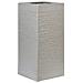 Vaso Da Fiori Argilla Grigio Tortora 26 X 26 X 60 Cm Dion - Foto miniatura 6