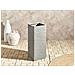 Vaso Da Fiori Argilla Grigio Tortora 26 X 26 X 60 Cm Dion - Foto miniatura 1
