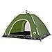 Tenda Da Campeggio 4 Persone Verde A Rilascio Rapido - Foto miniatura 4