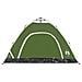 Tenda Da Campeggio 4 Persone Verde A Rilascio Rapido - Foto miniatura 5
