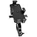 Supporto Bici E Moto Per Telefoni 6,5 A 8,5'' Manubrio O Specchietto, Nero - Foto miniatura 3