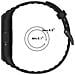 Cinturino Per Samsung Galaxy Fit 3 (sm-r390) Black - Foto miniatura 3