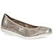 Taupe Sue Met Casual Closed Ballerinas Ballerine Pelle Scarpe Donna Oro Eu 36, 9-22151-20-354 - Foto miniatura 1
