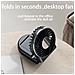 Ventilatore Pieghevole Con Display Digitale Di Raffreddamento - Comfort Portatile White - Foto miniatura 7