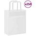 Sacchetti di Carta 250 pz con Manici Bianchi 18x8x22 cm - Foto miniatura 1