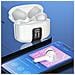 Auricolari Bluetooth M48pro Digitali Bianchi - Cancellazione Del Rumore Enc A Quattro Microfoni White - Foto miniatura 3