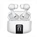 Auricolari Bluetooth M48pro Digitali Bianchi - Cancellazione Del Rumore Enc A Quattro Microfoni White - Foto miniatura 1
