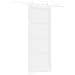 "Porta Scorrevole  con Set di Hardware Bianca 83x211 cm in Legno di Pino Massello, Porta Interna  ""ORKDAL"" Bianca 83x211x4 cm in Legno di Pino Massello" - Foto miniatura 1