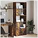 Libreria Rovere Fumo 70x36x189 cm in Legno Multistrato - Foto miniatura 2