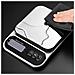 Bilancia Da Cucina Elettronica 3kg / 0.1g Ricaricabile E A Batteria - Argento - Foto miniatura 3