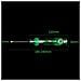 Cacciavite A Cricchetto Telescopico 6x155, Verde, Magnetico, Multi-bit, Lunghezza Regolabile - Foto miniatura 2