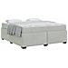 Struttura letto con materasso Grigio chiaro 180 x 200 cm - Foto miniatura 3