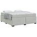 Struttura letto con materasso Grigio chiaro 180 x 200 cm - Foto miniatura 4