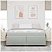Struttura letto con materasso Grigio chiaro 180 x 200 cm - Foto miniatura 5