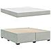 Struttura letto con materasso Grigio chiaro 180 x 200 cm - Foto miniatura 6