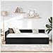 Cornice del letto ad angolo Altro con testiera Nero 80 x 200 cm - Foto miniatura 4