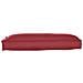 Cuscino per seduta / schienale pallet Rosso Vino 120 x 60 x 12 cm - Foto miniatura 3