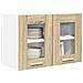 Armadio pensile con porta Riga Rovere Sonoma 60 x 31 x 40 cm - Foto miniatura 3