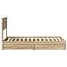 Letto con Contenitore con cassetto Rovere Sonoma 90 x 190 cm - Foto miniatura 9
