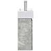 Mobile bagno con rubinetto Grigio Cemento 45,5 x 22,5 x 84 cm - Foto miniatura 6