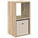 Comodino Rovere Sonoma 30,5 x 27 x 59,5 cm Legno multistrato - Foto miniatura 1