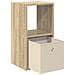 Comodino Rovere Sonoma 30,5 x 27 x 59,5 cm Legno multistrato - Foto miniatura 5