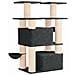 Albero per gatti con pali per graffiare in sisal 2 pz 147 cm - Foto miniatura 6