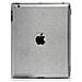 IPAD2. T. FM. silver Custodia In Fibra Di Carbonio Per Ipad 2 / 3 / 4 Gen - Trama 45° - Con Foro In Corrispondenza Del Logo Apple - Silver - Foto miniatura 1